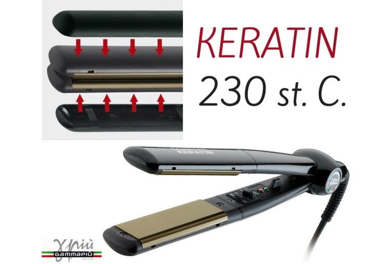 Gamma Più Keratin Titanium, profesjonalna prostownica w Hurtownii Klara Beauty.jpg