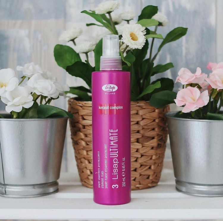 Lisap Ultimate Staight Fluid, Fluid pod prostownice, 250 ml Klara Beauty.png