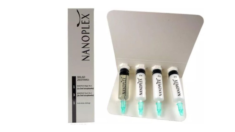 Nanoplex kuracja regenerująca, odbudowa włosów podczas zabiegów fryzjerskich 4x5ml.jpg