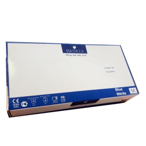 Rękawiczki nitrylowe bezpudrowe Matrix Blue Klara Beauty.jpg
