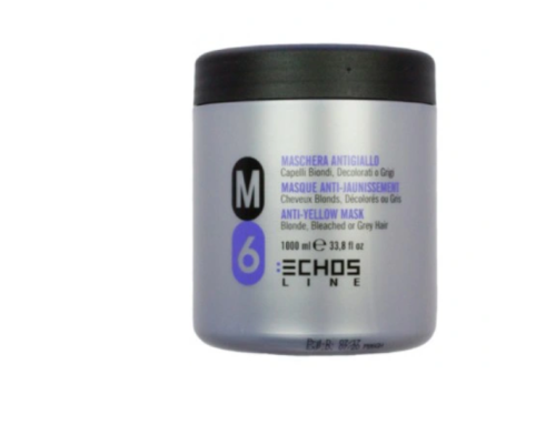 Echosline maska anty yellow do włosów Blond w Klara Beauty 1000ml.png