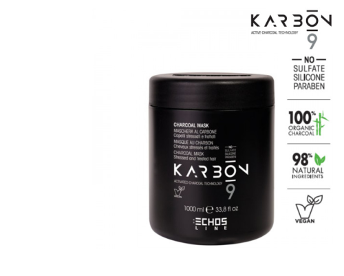 Echosline maska Karbon 9 w Klara Beauty 1000ml.png