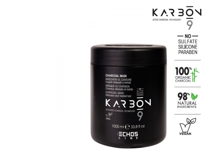 Echosline maska Karbon 9 w Klara Beauty 1000ml.png