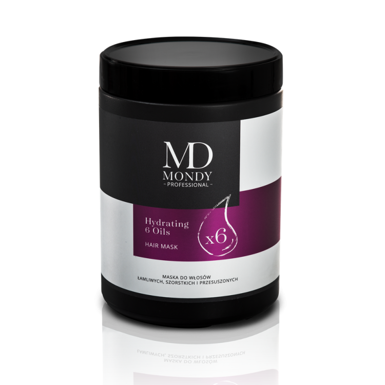 Maska do włosów łamliwych, szorstkich i przesuszonych MONDY HYDRATING 6 OILS Md Mondy.png