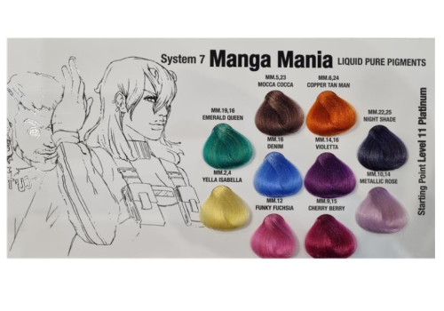 FVXKIN AMAZIN Magna Mania Emeral wzornik kolorów.png