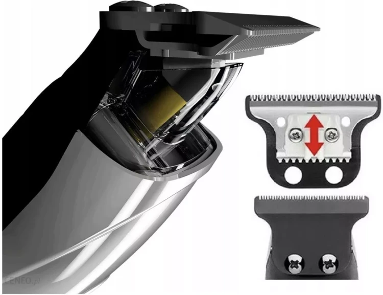 Gamma Piu Absolute Hitter Trimmer - Profesjonalny bezprzewodowy trymer + wymienne kolorowe obudowy 3 szt1.webp