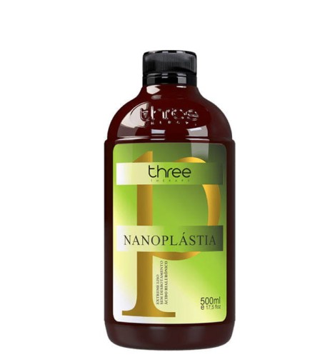 Three Therapy Nanoplastia, kuracja do prostowania włosów bez formaldehydu, 500 ml.jpg
