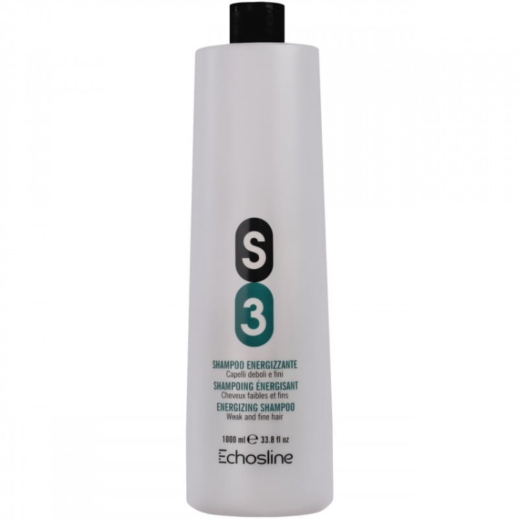 Echosline S3 Energizing Shampoo – wzmacniający szampon do włosów wypadających 1000ml.jpg