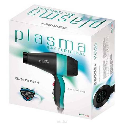 Gamma+ Plasma Bactericidal, Profesjonalna Suszarka Do Włosów z Jonizacją, Aktywnym Tlenem i Lampą UV.jpg