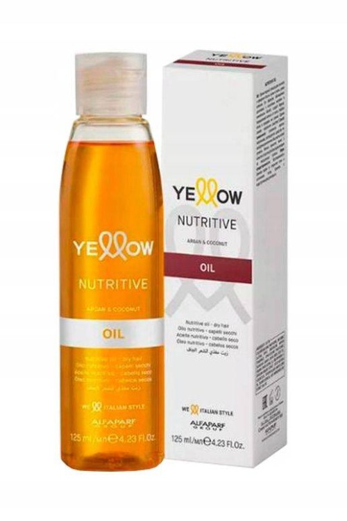 Alfaparf Yellow Nutritive Oil Olejek Nawilżajacy do Włosów Suchych, 125ml.jpg