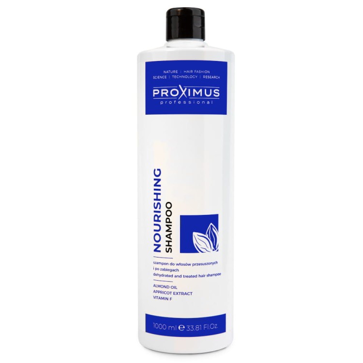 PROXIMUS Nourishing Shampoo szampon nawilżający do włosów suchych 1000ml.jpg