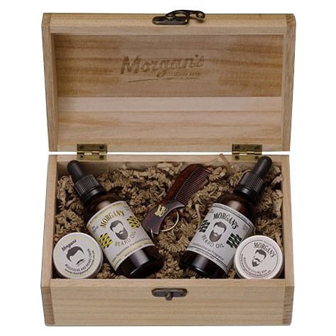 MORGAN'S Zestaw upominkowy Beard Oil Combo Chest zestaw kosmetyków męskich.jpg