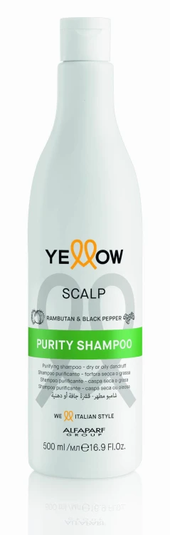 Yellow Scalp Purity szampon głęboko oczyszczający przeciwłupieżowy do włosów 500ml.jpg
