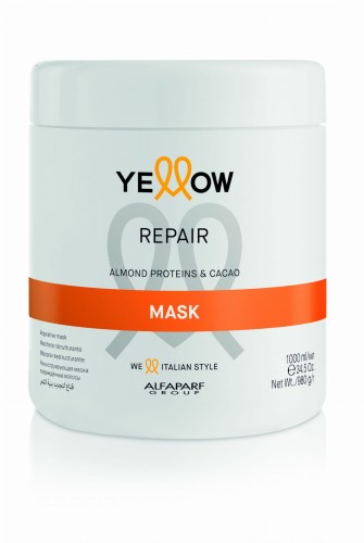 YELLOW REPAIR - Maska regenerująca do włosów zniszczonych 1000ml.jpg