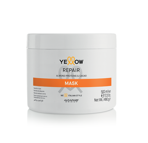 Alfaparf Yellow Repair - Maska regenerująca do włosów zniszczonych 500ml..jpg