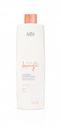 Shot szampon arganowy sos care&amp;protection hydro-plus uv nawilżająco odbudowujący design care 1000ml lub 250ml.jpg