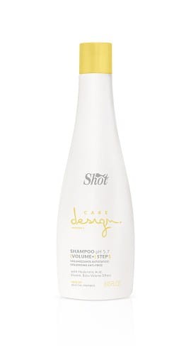 Shot szampon zwiększający objętość Shot Design Care Volume+ Krok 1 volume+ 1000ml lub 250ml design care.jpg