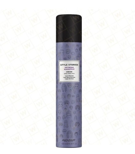 Alfaparf Style Stories Extreme Hairspray, Lakier do włosów ekstremalnie mocny, 500 ml.jpg