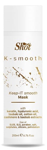 SHOT K-smooth Maska po keratynowym prostowaniu Keep-IT Smooth 200ml.jpg