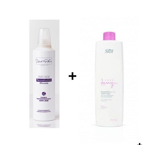 Pianka regenerująca Und Hair plus szampon regenerujący Shot 1000ml jpg.jpg