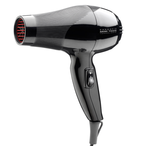 Gamma Piu, suszarka z dyfuzorem 7005 MINI, 1000W, Czarny.jpg