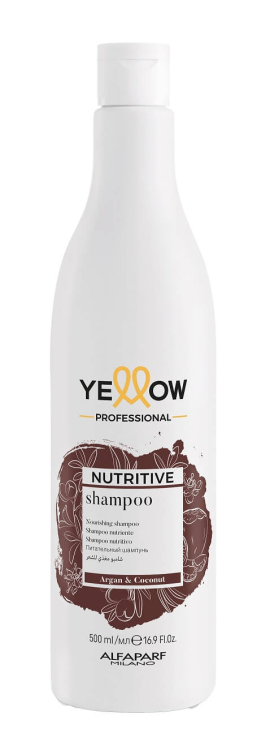 Alfaparf Yellow Nutritive Argan&amp;Coconut Szampon do włosów suchych 500ml.png