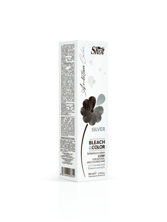 Shot farba rozjaśniająco-koloryzująca  Bleach&amp;Color SILVER 80ml.jpg