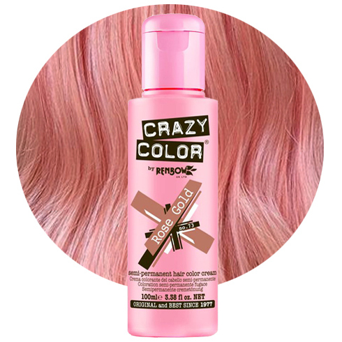 CRAZY COLOR Rose Gold profesjonalny różany toner do włosów.png