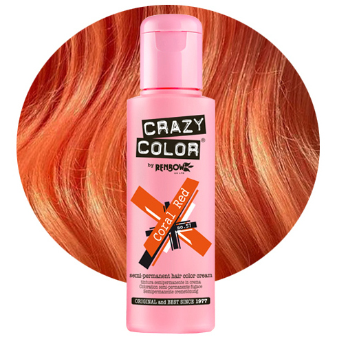 CRAZY COLOR Coral Red profesjonalny pomarańczowy toner do włosów.png