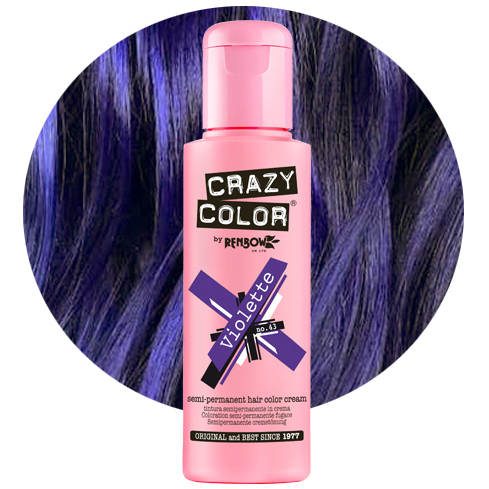 CRAZY COLOR Violette profesjonalny fioletowy toner do włosów.png