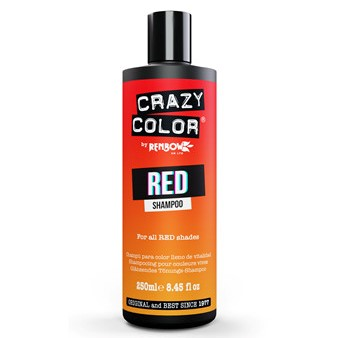 CRAZY COLOR Vibrant Red czerwony szampon do włosów szampon koloryzujący_250ml.png