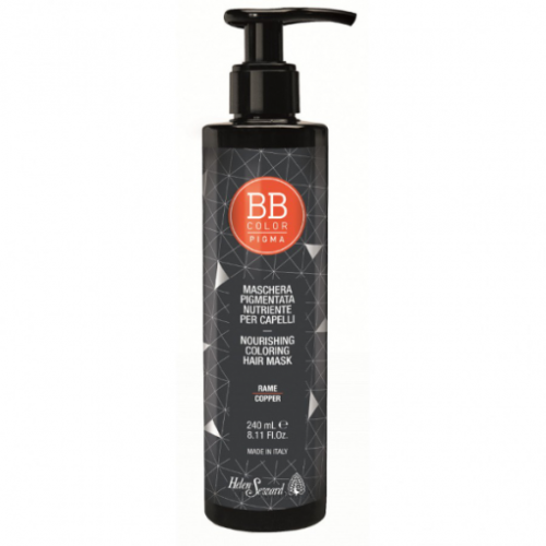 Helen Seward BB COLOR PIGMA NOURISHING COLORING HAIR MASK COPPER. Odżywcza maska pigmentująca koloryzująca miedź 240ml w hurtowni Klara Beauty.