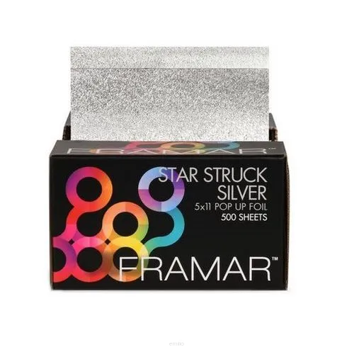 FRAMAR FOLIA ALUMINIOWA W PASKACH STAR STRUCK SILVER POP UP 5X11 12,7x27,9 CM 500 SZTUK PU-500SIL.png