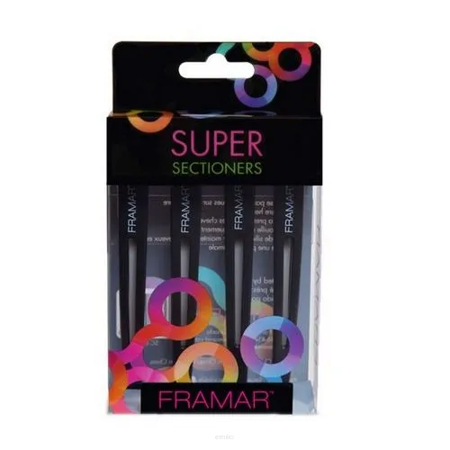 FRAMAR KLIPSY DO WŁOSÓW SUPER SECTIONERS CZARNE 4 SZT CL-SS-BLK.png