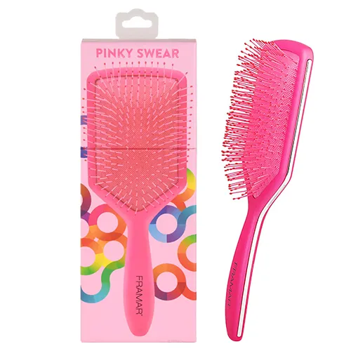 FRAMAR SZCZOTKA DO WŁOSÓW PADDLE BRUSH PINKY SWEAR FB-PB-PNK.png