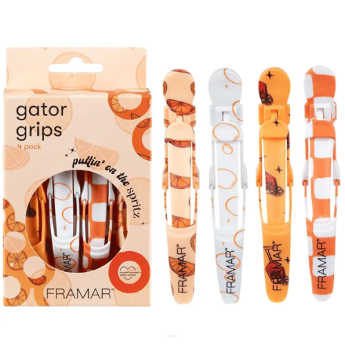 FRAMAR KLIPSY DO WŁOSÓW GATOR GRIPS PUTTIN' ON THE SPRITZ 4 SZT..png