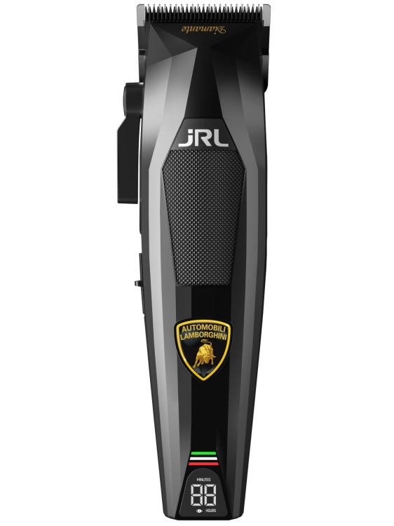 JRL Lamborghini Diamante 2025C czarna bezprzewodowa maszynka do włosów + Diamante 2025T czarny bezprzewodowy trymer do włosów +  dwie stacje ładujące_3.png