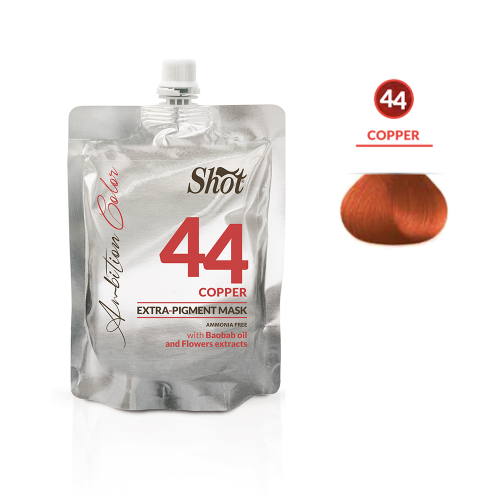 Shot Ambition Color maska extra pigment Copper 44 - maska koloryzująca ruda 200ml.png