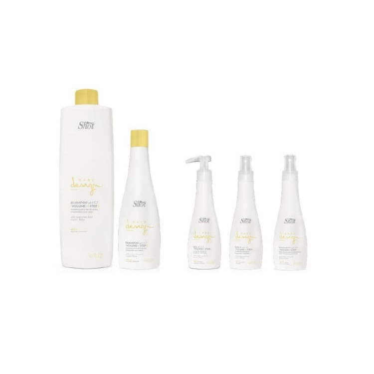 Shot Design Care Volume profesjonalny zabieg zwiększający objętość włosów, zestaw