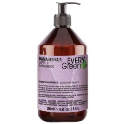 Every Green Damaged Hair seria odbudowująca włosy zniszczone szampon 500ml Hurtownia Klara Beauty.jpg
