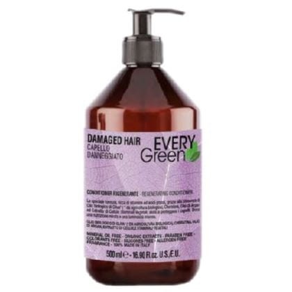 Every Green Damaged Hair seria odbudowująca włosy zniszczone odżywka  500ml Hurtownia Klara Beauty.jpg