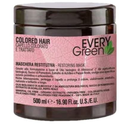 Every Green Colored Hair Protective seria do włosów farbowanych maska 500ml lub 250ml Hurtownia Klara Beauty.jpg