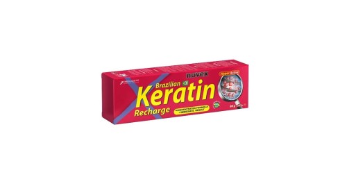 Novex Brazilian Keratin Recharge keratynowy krem do stylizacji włosów 80g.jpg